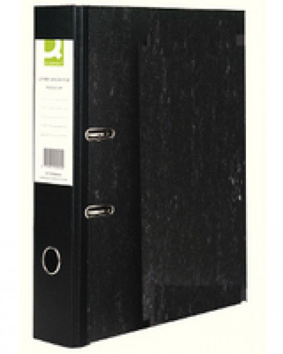 Lever Arch File Foolscap Box of 10 Black
