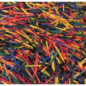 Matchsticks Coloured  Bag of 1000
