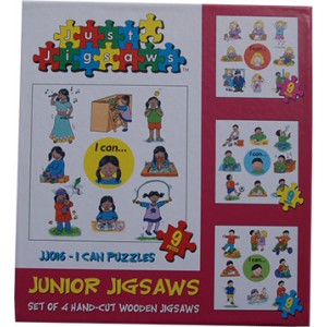 I Can Jigsaw Set Of 4 