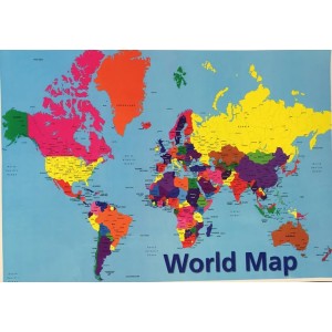 Poster Map Of The World