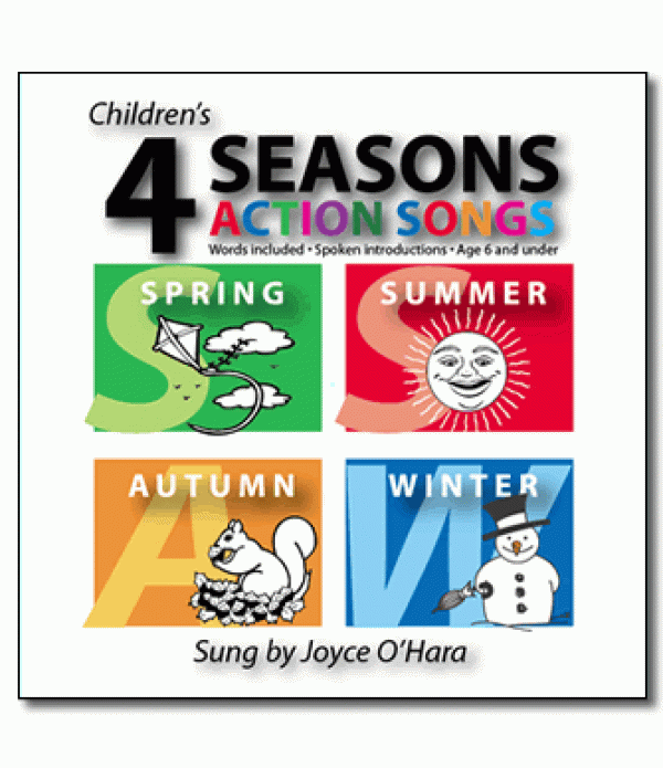 CD Childrens Action Songs 4 Seasons