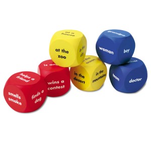 Story Starter Word Cubes